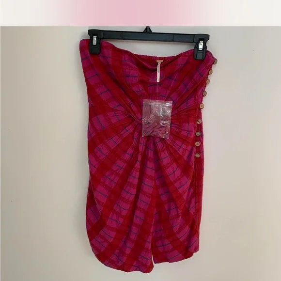 Free People strapless mini dress - Picture 3 of 4